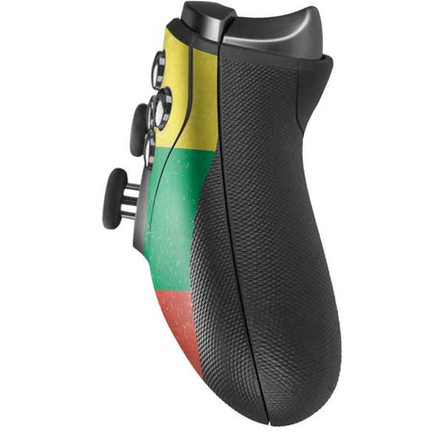 Lithuania Flag Distressed Xbox Elite Wireless Controller Series 2 Skin